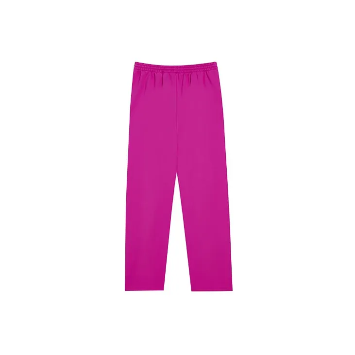 Balenciaga Knitted Sweatpants Women's Rose Red-1