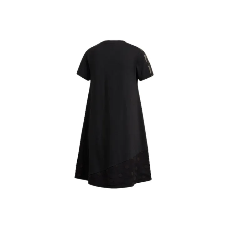 Adidas Originals Short Sleeved Dress Women's Black-1