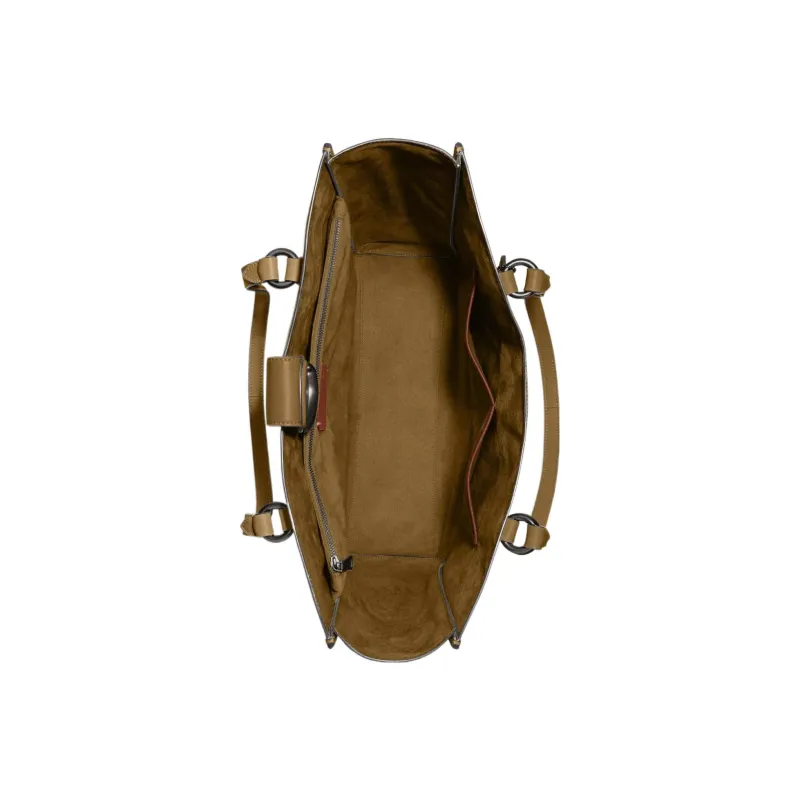 COACH Theo Tote Shoulder Bags-3