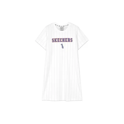 Skechers Basic Leisure Series Short-Sleeved Dresses Women's