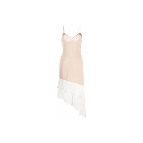 Vetements Sleeveless Dresses Women's Pink/White