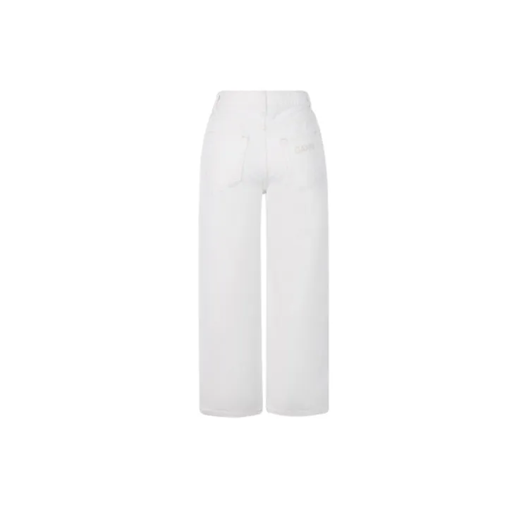 GANNI Jeans Women's White-1