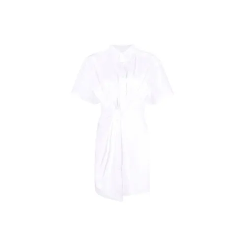 alexander wang Short Sleeve Dress White