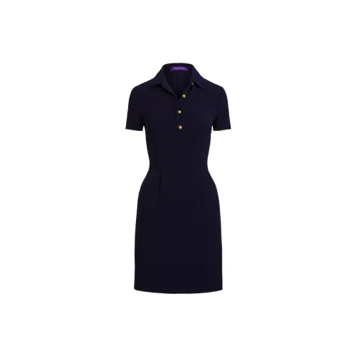 Polo Ralph Lauren Short-Sleeved Dresses Women's Marine Blue