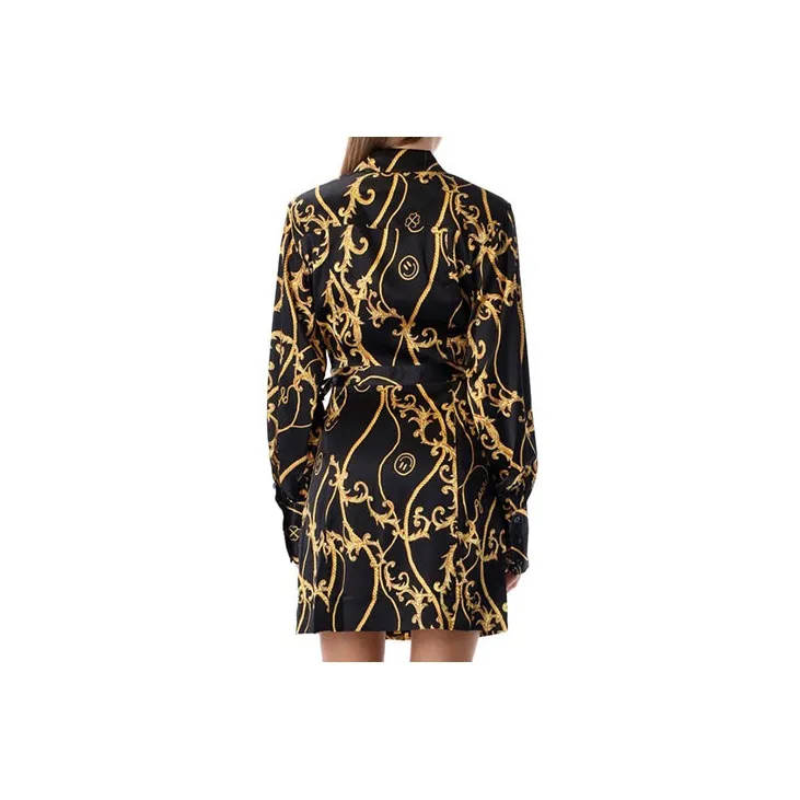 GANNI Long-Sleeved Dresses Women's Black-1