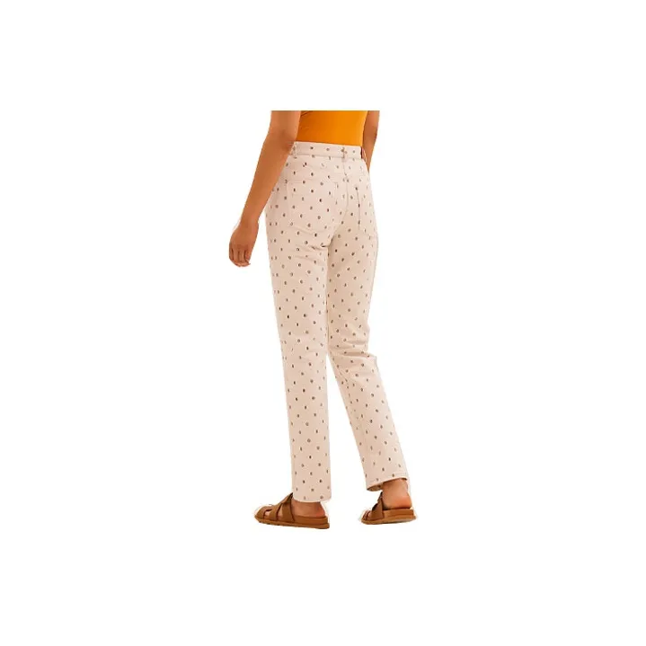 HERMES Jeans Women's White-1