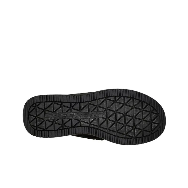 Skechers Relaxed Fit Cushioning Anti Slip And Wear Resistant Low Top Casual Shoes Men's Black-4