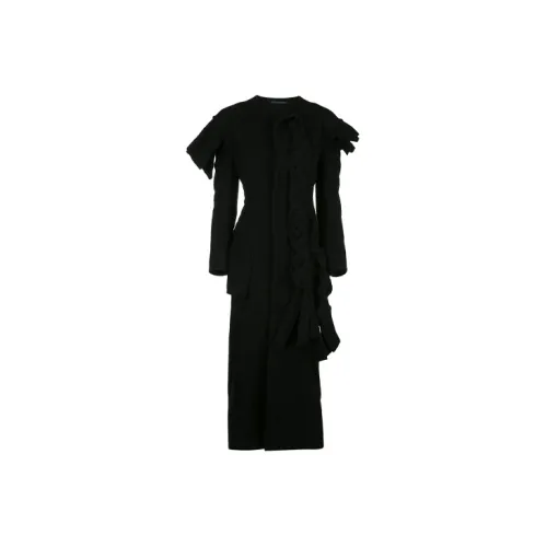 Yohji Yamamoto Long-Sleeved Dresses Women's Black