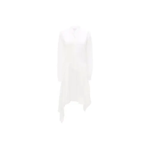 JW Anderson Long-Sleeved Dresses Women's White