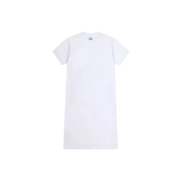 MLB Short Sleeved Dresses Women's White-1