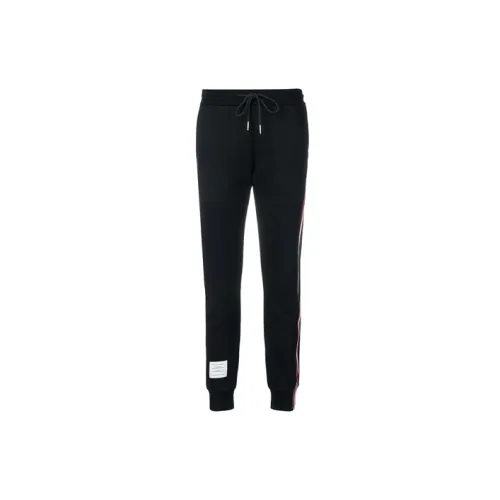 THOM BROWNE Knitted Sweatpants Women's Dark Blue