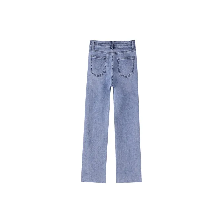 MITUAN Straight Jeans Women's Blue-1