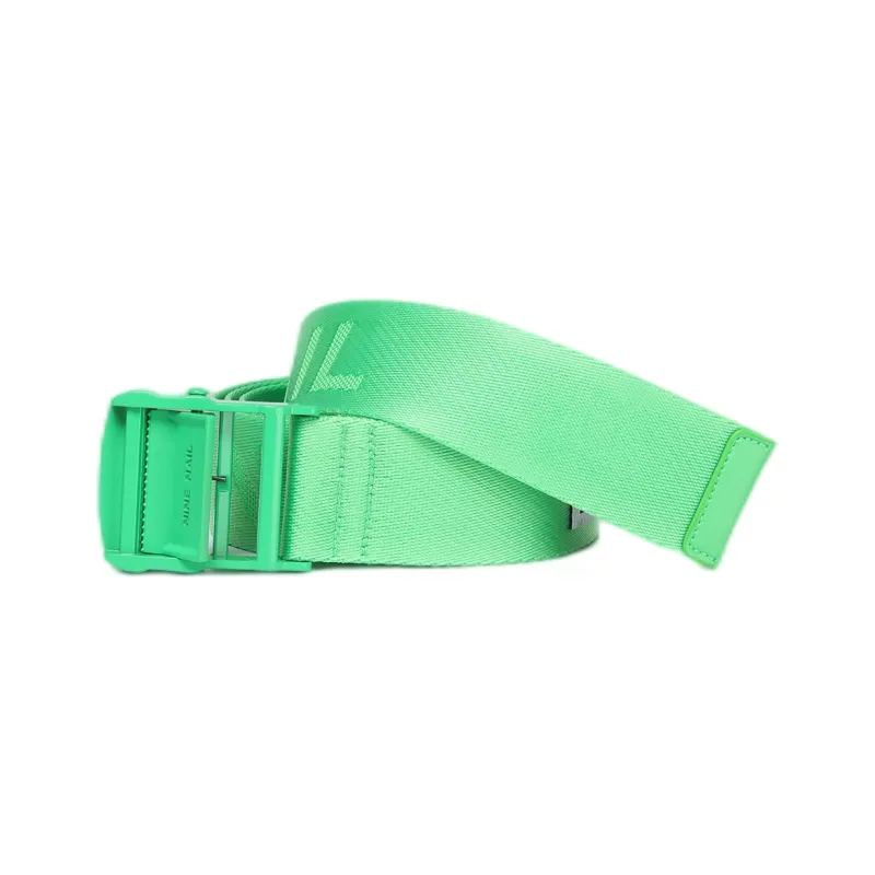 NINE NAIL Multicolor Smooth Buckle Nylon Belt Unisex Width 3.7cm-9