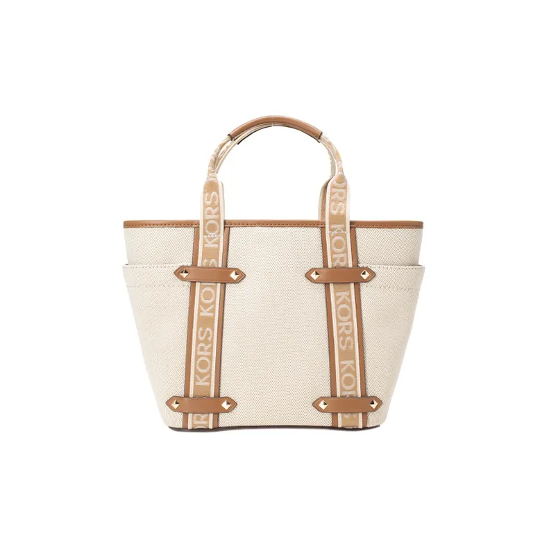 MICHAEL KORS Polyester With Cotton Portable Crossbody Bag, Shoulder Bag Women's Beige-2