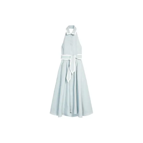 MaxMara Sleeveless Dresses Women's Blue