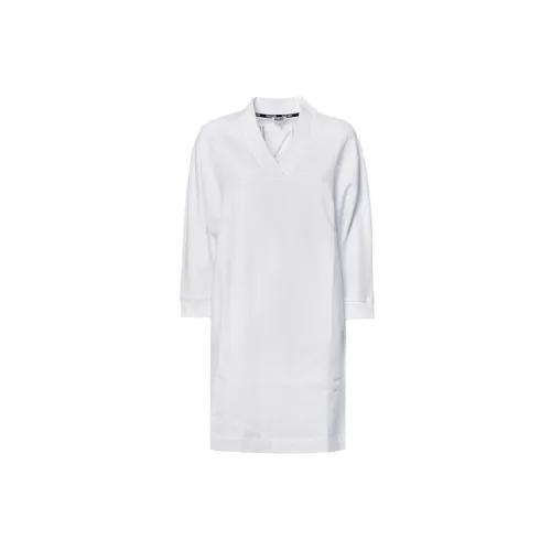 KENZO Long-Sleeved Dresses Women's White