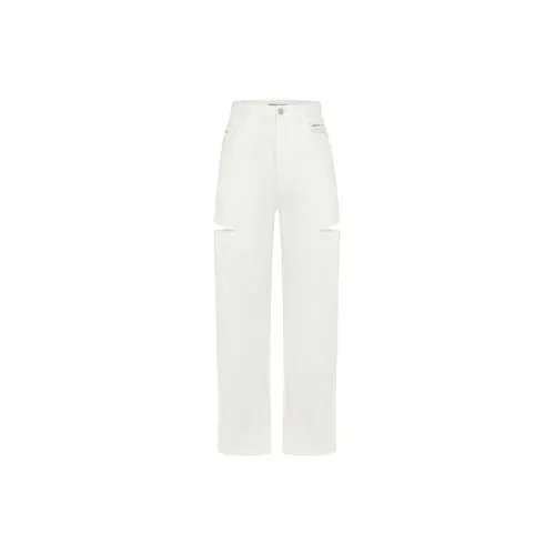 Mo&co X KIMHEKIM Jeans Women's White