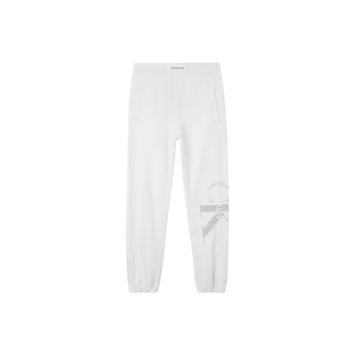 Calvin Klein Knitted Sweatpants Women's White