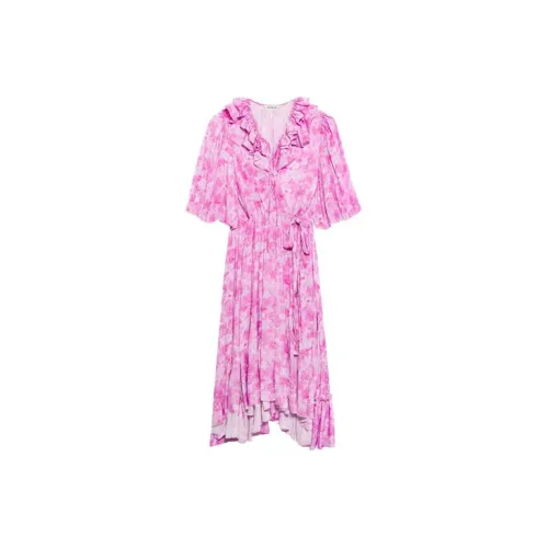 Balenciaga Short-Sleeved Dresses Women's Pink