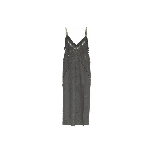 MIU MIU Sleeveless Dresses Women's Black