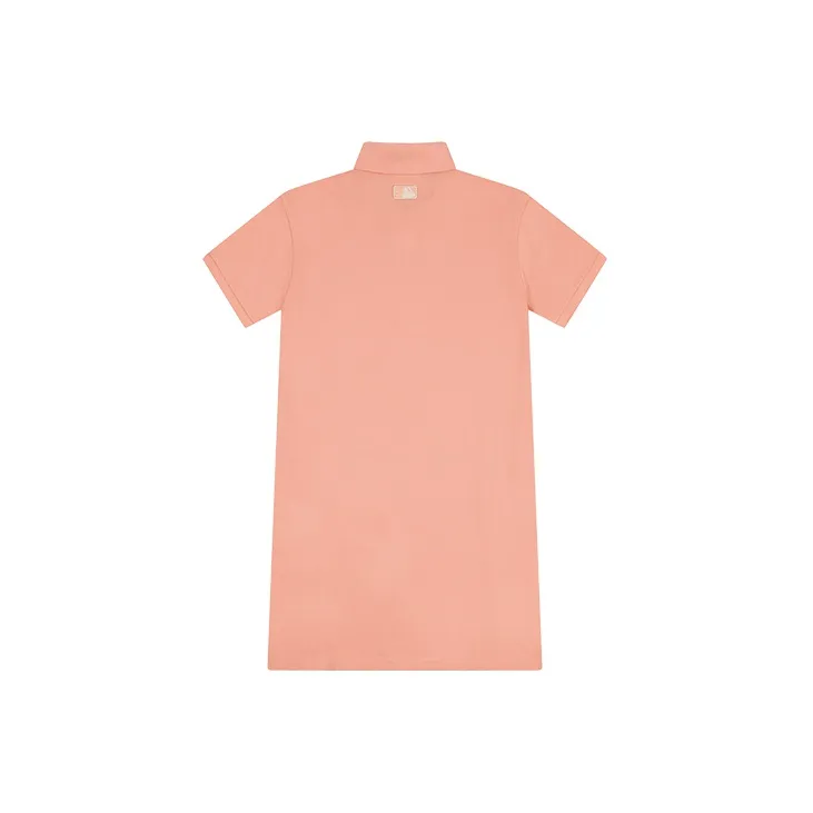 MLB Short Sleeved Dresses Women's Pink-1