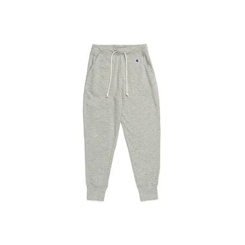 Champion Knitted Sweatpants Women's Light Gray