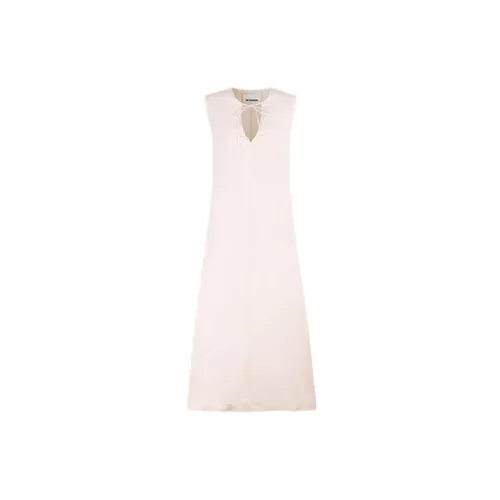 JIL SANDER Sleeveless Dresses Women's Light Pink