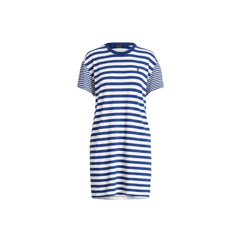 Polo Ralph Lauren Short-Sleeved Dresses Women's Blue