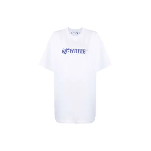 OFF-WHITE FW21 Short-Sleeved Dresses Women's White