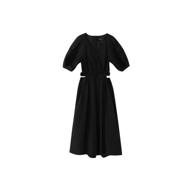 YUMOMO STAR Dress Elegant Black-1