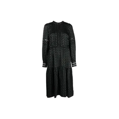 MICHAEL KORS Long-Sleeved Dresses Women's Black