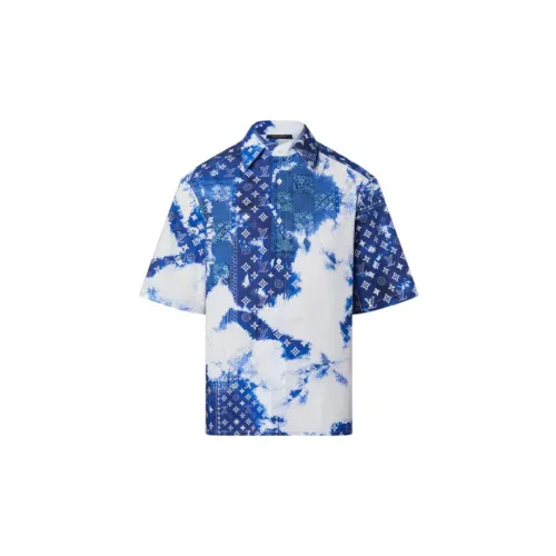 LOUIS VUITTON Monogram Bandana Shortsleeve Shirt 