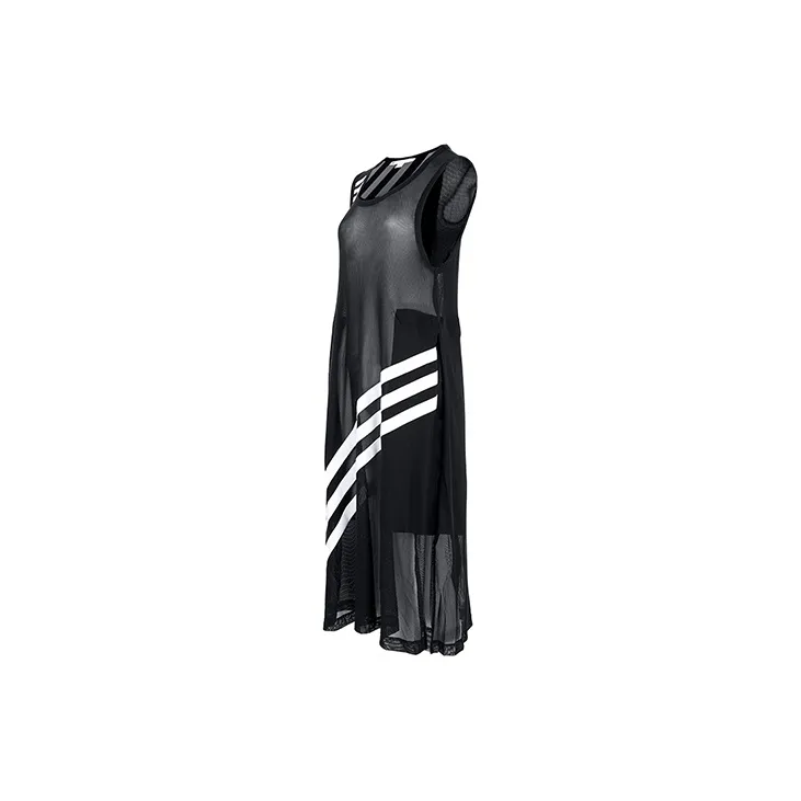 Y 3 Sleeveless Dresses Women's Black-2