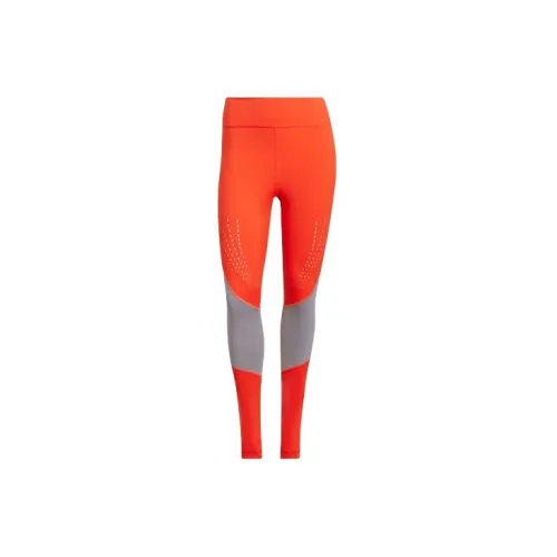 Adidas Knitted Sweatpants Women's Orange