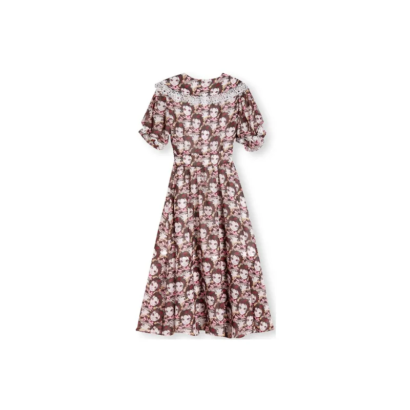 EPTISON WOMAN A-Line Skirt Dress-1