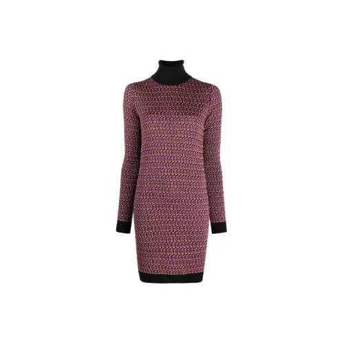 DSQUARED 2 Long-Sleeved Dresses Women's Fuchsia