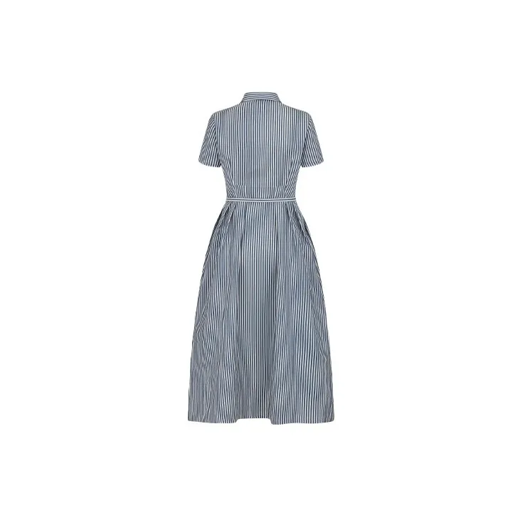 DIOR SS22 Short-Sleeved Dresses Women's Blue White-1
