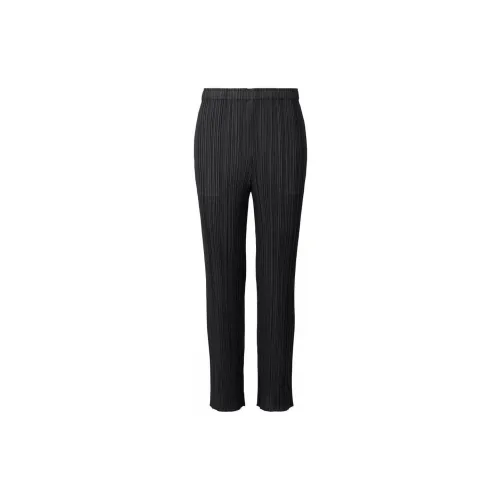 PLEATS PLEASE ISSEY MIYAKE Casual Pants Women's Black