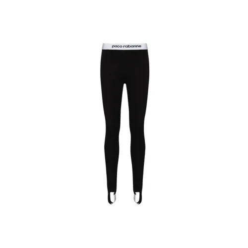 Paco Rabanne Leggings Women's Black