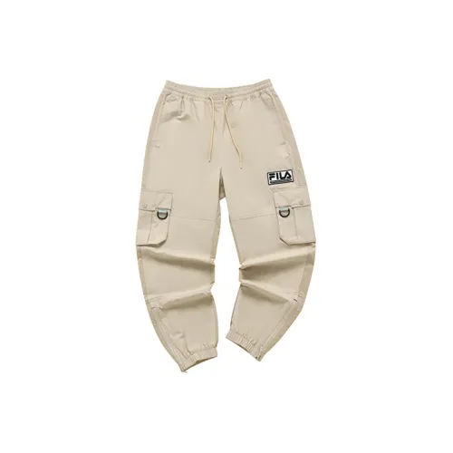 Mwm X FILA FUSION White Mountaineering Casual Pants Women's Camo Khaki