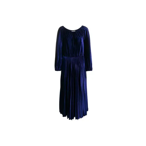 Valentino Long-Sleeved Dresses Women's Blue