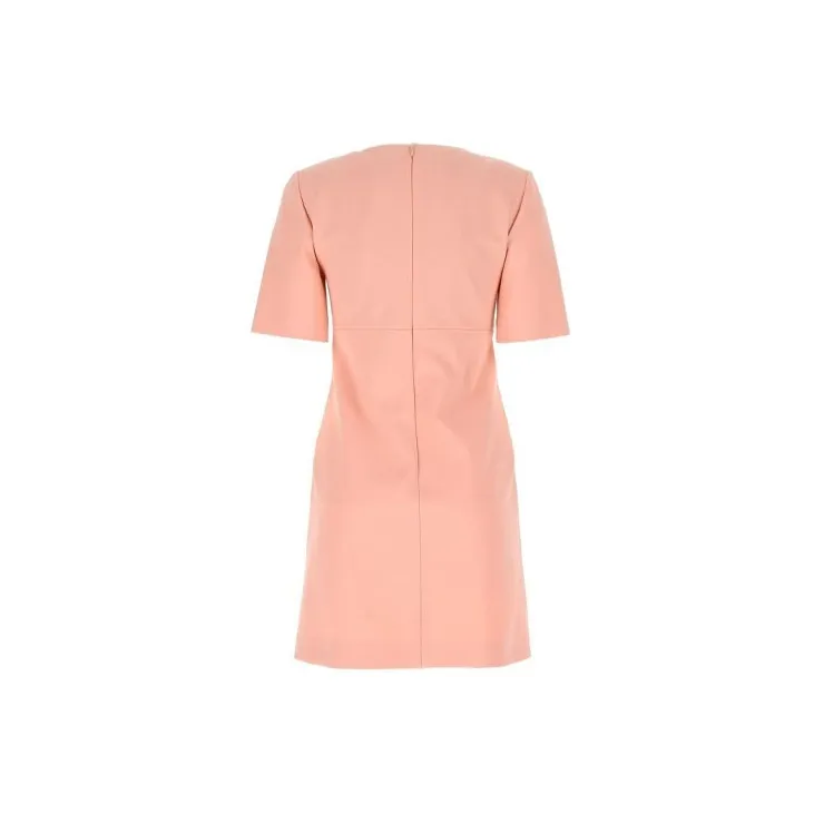 GUCCI Short Sleeved Dresses Women's Pink-1