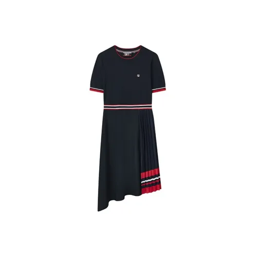 FILA Short-Sleeved Dresses Women's Legend Blue