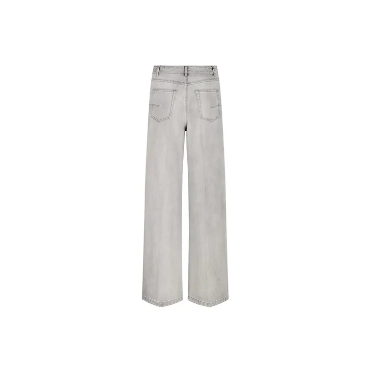 DIOR Quarterly New Products Jeans Women's Light Gray-1