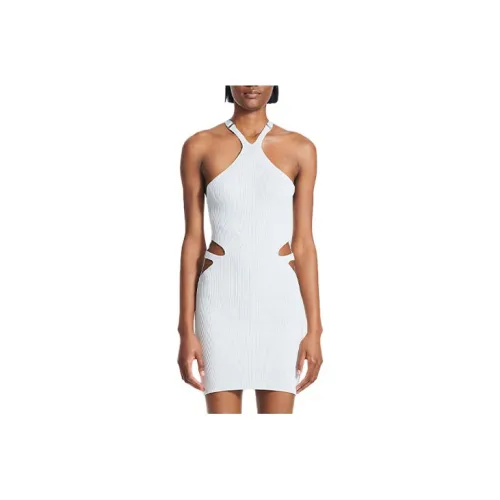 DION LEE Sleeveless Dresses Women's Light Blue