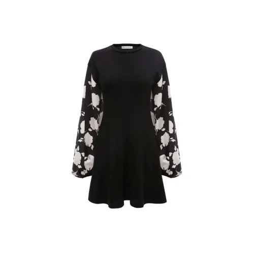 JW Anderson Long-Sleeved Dresses Women's Black