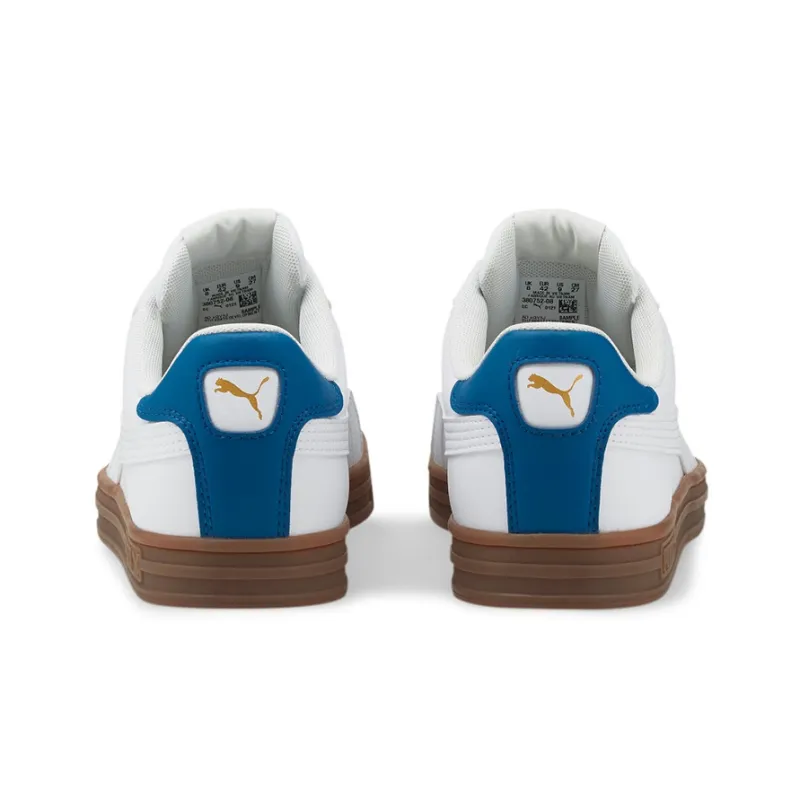 PUMA Smash Vulc V3 Lo 'White Mykonos Blue Gum'-3
