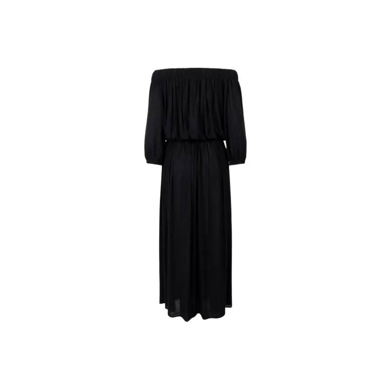 MaxMara Long Sleeved Dresses Women's Black-1
