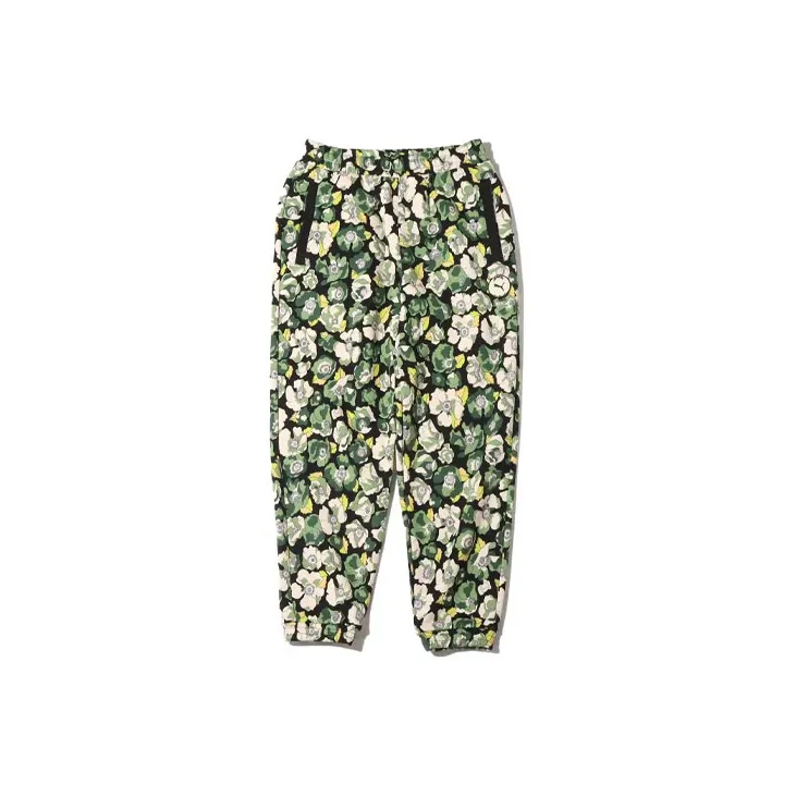 PUMA X Liberty Co-branded SS23 Casual Pants Women's Green-1