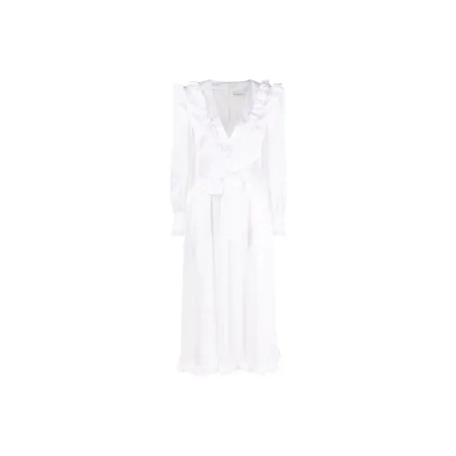 Alessandra Rich Long-Sleeved Dresses Women's White